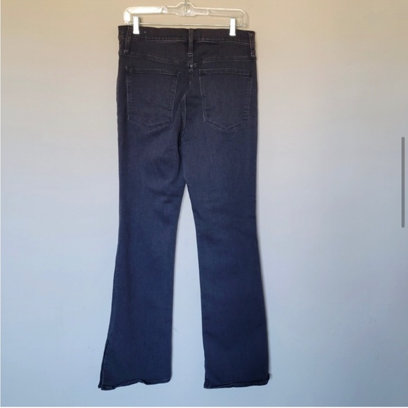 Madewell Demi Flare Jeans in Bellhaven Wash: Slit-Hem Edition - Picture 7 of 8